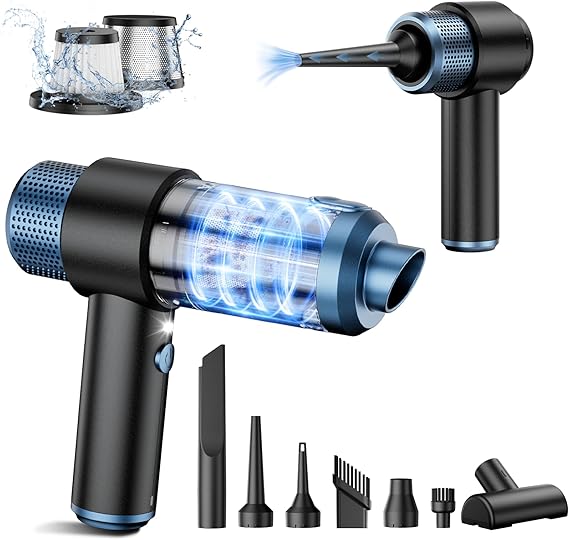 Portable Car Vacuum Cleaner – Powerful Cordless Cleaner