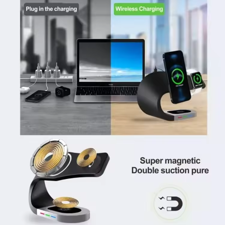 Magnetic Wireless Charger Y35 – Fast & Secure Charging
