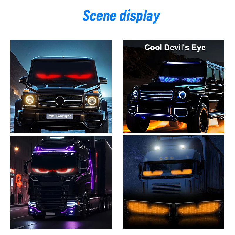 Bluetooth LED Matrix Display – Custom Text & Animations