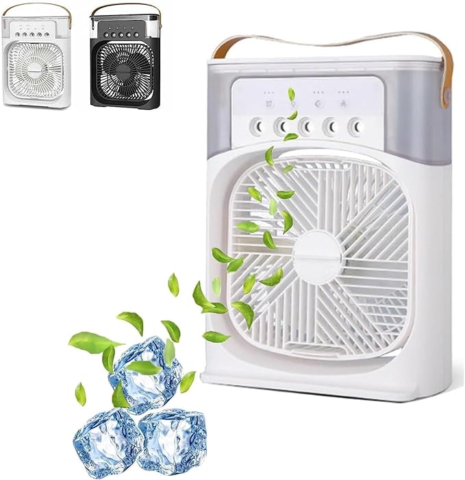 Cooling Fan With Ice – Portable Air Cooler