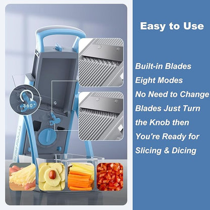 Multi-Function Vegetable Cutter - Fast & Easy Food Prep
