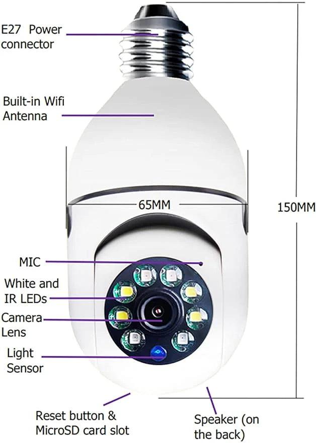 1080P HD WiFi IP Camera – Smart Home Security
